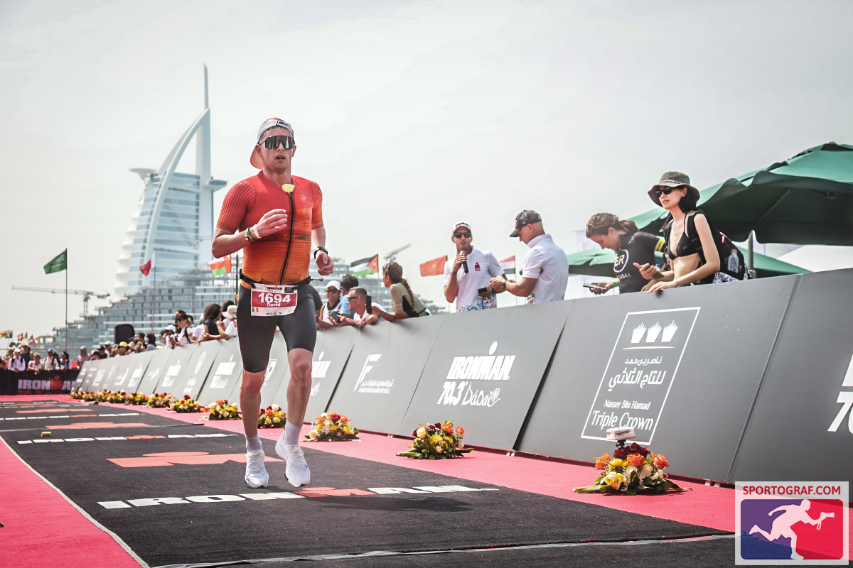 Ironman Dubai finish line