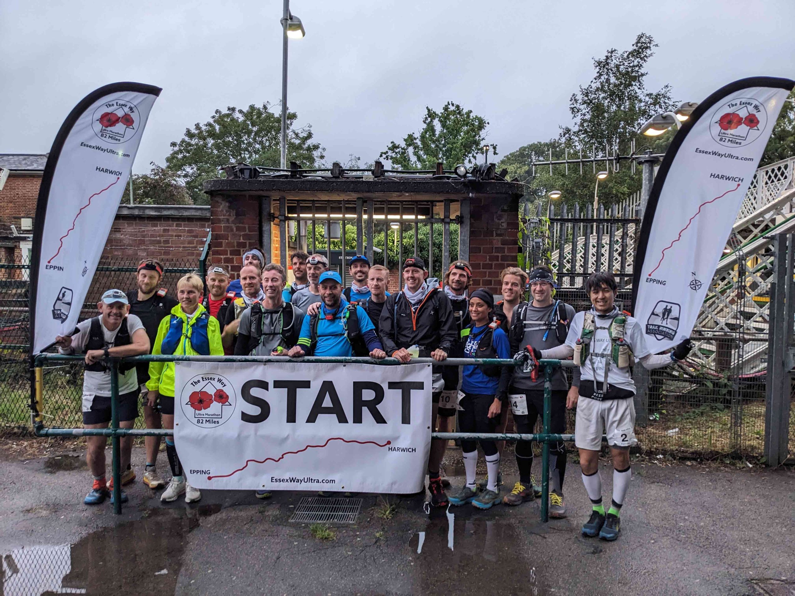 Start line of Essex Way Ultra